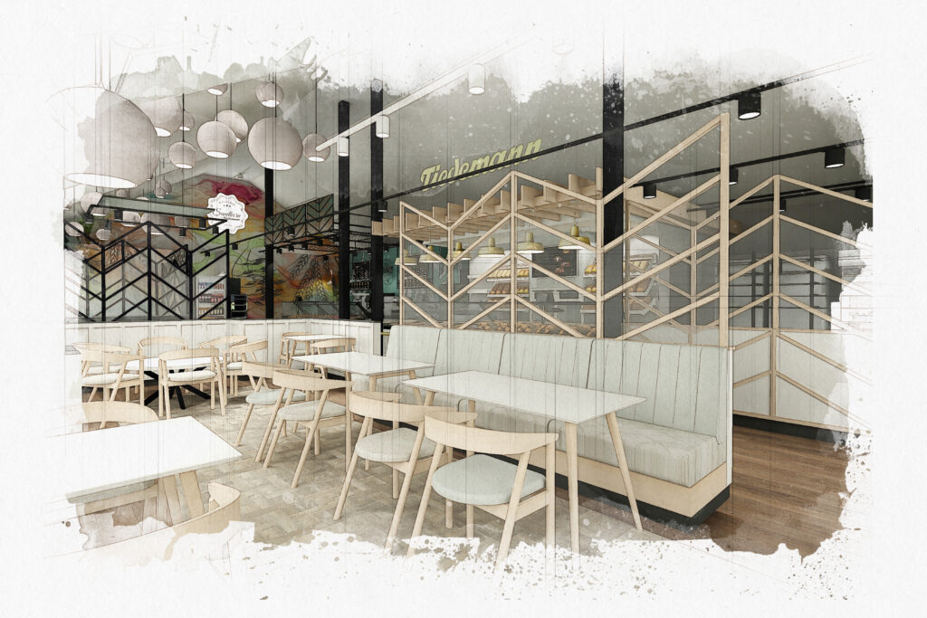 Digitale Panungsskizze Kunde Tiedemann